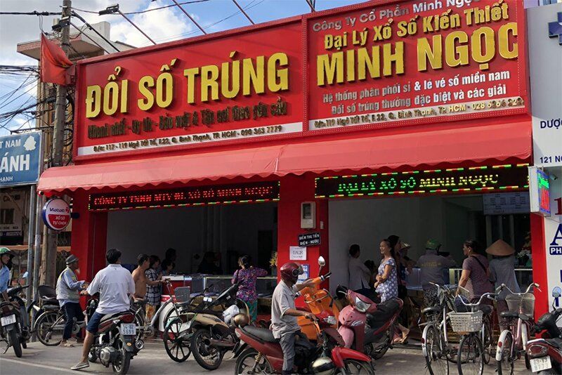 Đại lý xổ số may mắn nhất