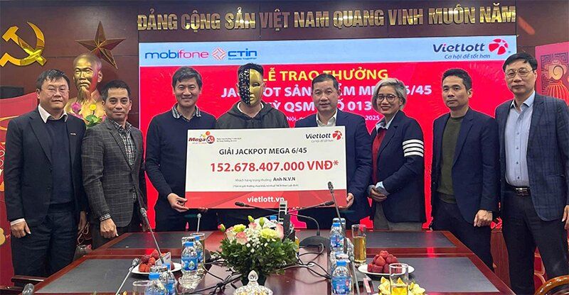 Jackpot Mega 6/45 lớn nhất từ trước đến nay