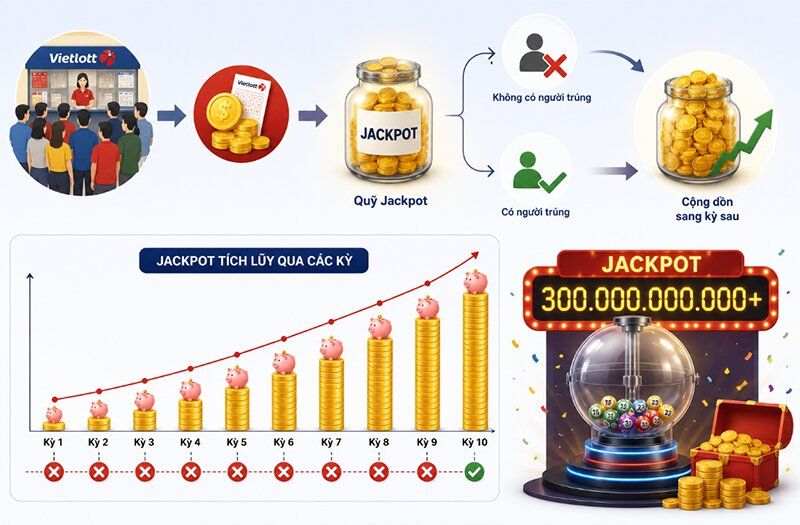 Cơ chế tích lũy Jackpot
