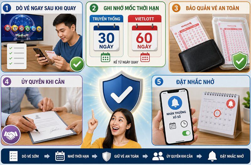 Làm sao không bỏ lỡ thời hạn lần sau?