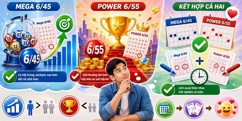 Mega 6/45 và Power 6/55 khác nhau như thế nào?