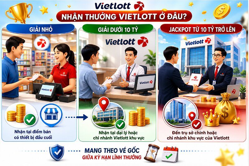 Người trúng jackpot mua vé qua kênh nào?
